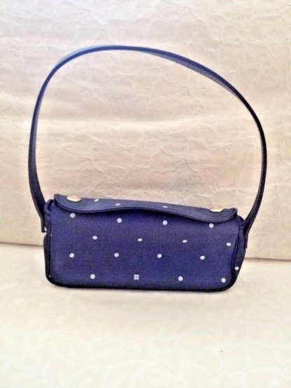 kate spade black and white polka dot purse